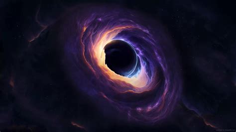 Sci-Fi Black Hole Live Wallpaper - MoeWalls
