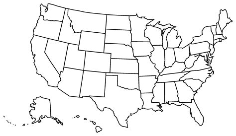 United States Map Clipart Best - Map