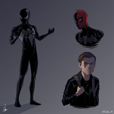 Mcu Spider Man 4 Official Venom Symbiote Concept Art - vrogue.co