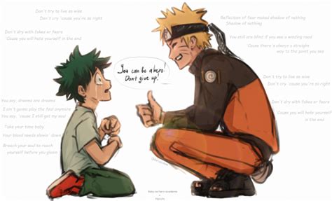 Resultado de imagem para deku and naruto | Personajes de anime, Dibujos animados bonitos ...