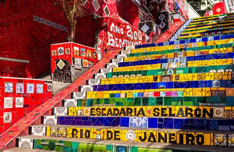 Selaron Staircase: Brazil's Eclectic Mosaic Staircase - Unusual Places