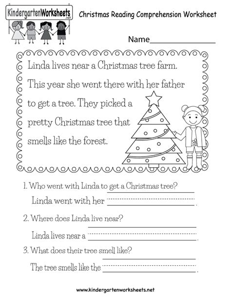 2nd Grade Christmas Reading Comprehension Worksheets – AlphabetWorksheetsFree.com