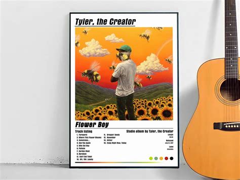 Tyler The Creator - Flower Boy - Album Cover Poster – Poster | Canvas ...