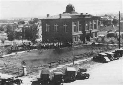 Ector County Courthouse in 1930