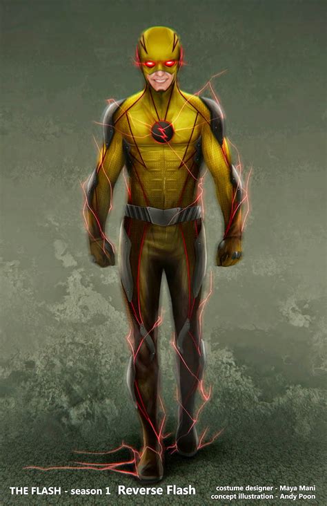 Stunning Unused Reverse-Flash Concept Art by Andy Poon « Film Sketchr