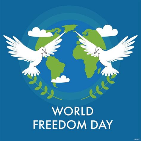 World Freedom Day Vector in PSD, Illustrator, SVG, JPG, EPS, PNG ...