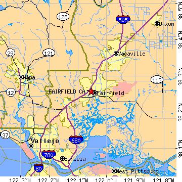 Fairfield, California (CA) ~ population data, races, housing & economy