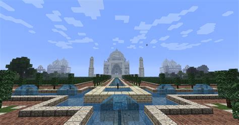 [Gravi'team] Taj Mahal - timelapse + schematic Minecraft Project