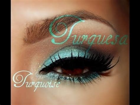 Turquesa / Turquoise Eye makeup tutorial | Aurora GB Video | Beautylish