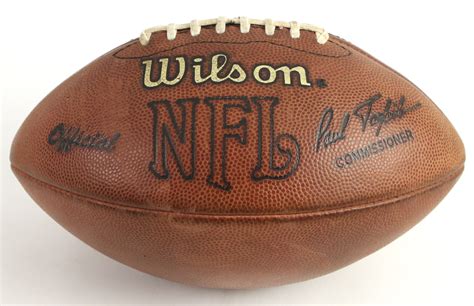 Lot Detail - 1989-2006 Official Wilson NFL Football