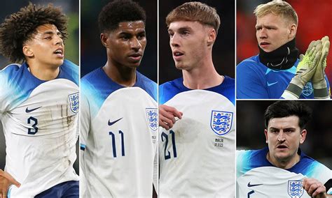 ENGLAND'S EURO 2024 SQUAD LADDER: Rashford and Ramsdale at risk