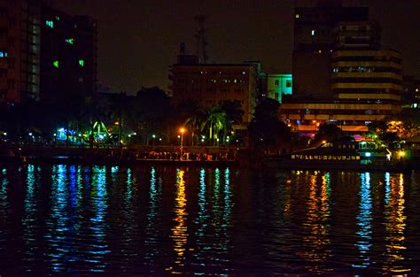 Kolkata River Bank At Night - 2 | A series of shot of Kolkat… | Flickr