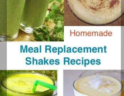 Homemade Meal Replacement Shakes Recipes | Days To Fitness