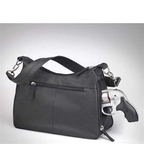 Gun Tote'n Mamas Women's Concealed Carry Hobo Purse - Black | elliottsboots