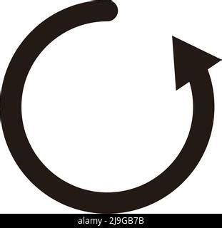 The refresh icon. Loading symbol. Flat Vector illustration Stock Vector Image & Art - Alamy