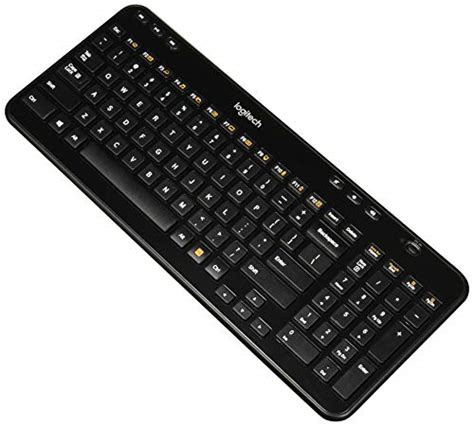 Logitech K360 Wireless USB Desktop Keyboard — Compact Full Keyboard, 3-Year Battery Life (Glossy ...