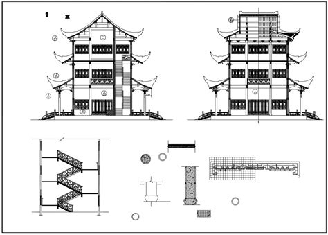 Chinese Architecture CAD Drawings – CAD Design | Free CAD Blocks,Drawings,Details