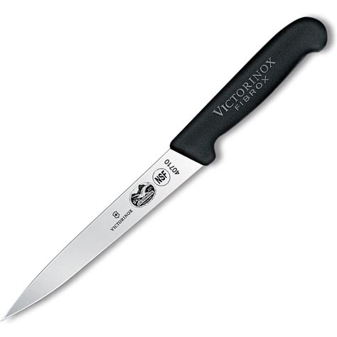 Victorinox 7" Fillet Knife, Stiff, Black Fibrox Handle - Walmart.com ...