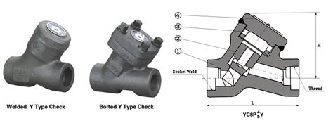 Class 800 Y Type Piston Check Valve - Cixi Fly Pipe Equipment Co ...