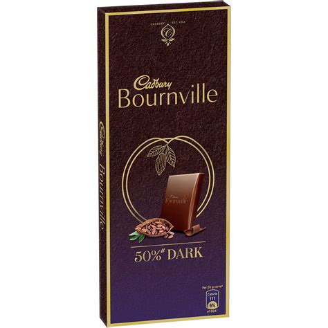 Cadbury Bournville Rich Cocoa Dark Chocolate Bar, 80 gm (Pack of 5 ...