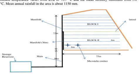 Layout of the Newly Designed Drip / Trickle Irrigation System | Download Scientific Diagram