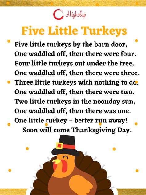 15 Best Thanksgiving Songs For Kids, With Lyrics | HighClap