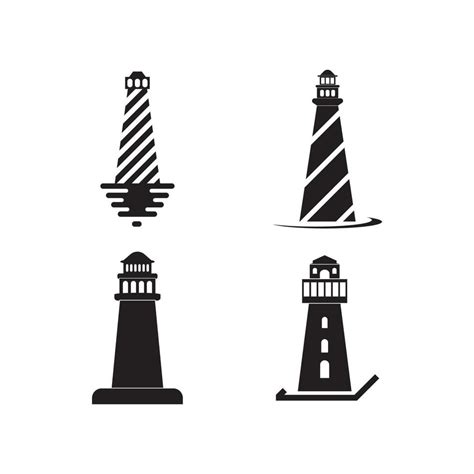 Lighthouse logo template 7882325 Vector Art at Vecteezy