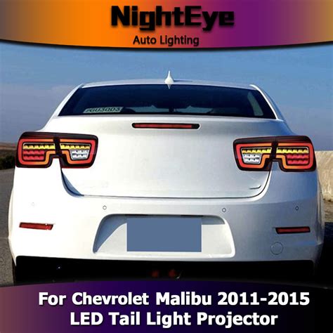 NightEye Chevrolet Malibu Tail Lights 2011-2015 New Malibu LED Tail Li