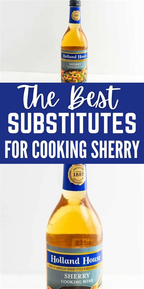 Substitute for Cooking Sherry - Substitute for Sherry in Cooking