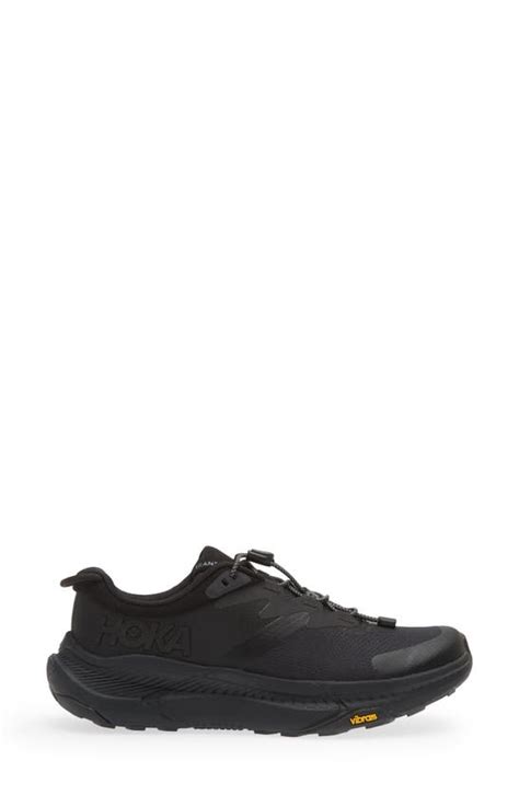 Hoka Transport Running Shoe In Black/ Black | ModeSens