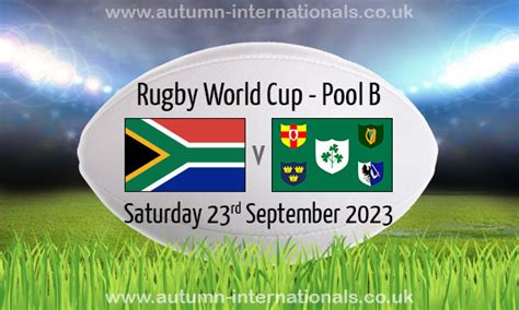 South Africa 8-13 Ireland | Rugby World Cup | 23 Sep 2023