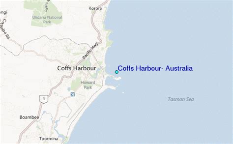 Coffs Harbour, Australia Tide Station Location Guide