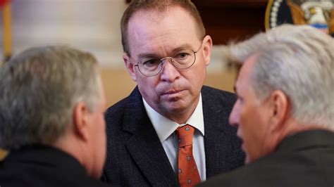 Former Trump White House chief of staff Mick Mulvaney meets Thursday ...