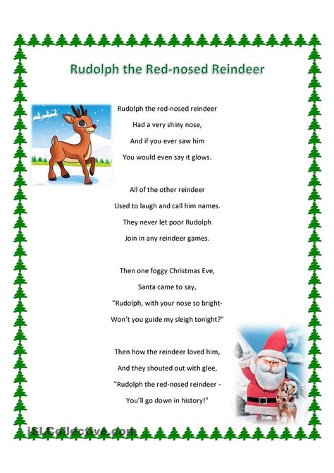 Rudolph The Red Reindeer Lyrics