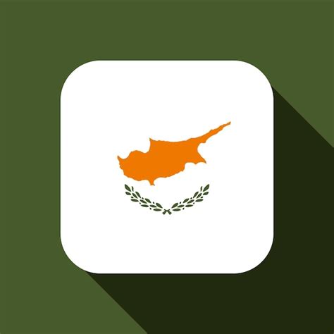 Premium Vector | Cyprus flag official colors vector illustration