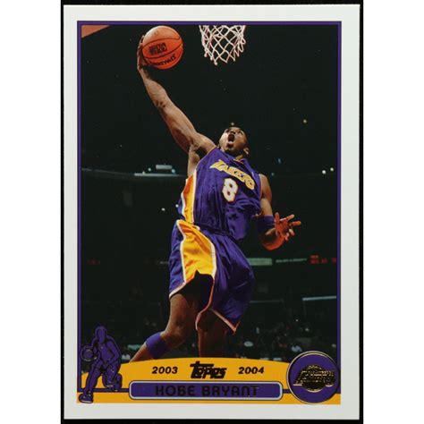 Kobe Bryant 2003-04 Topps #36 | Pristine Auction