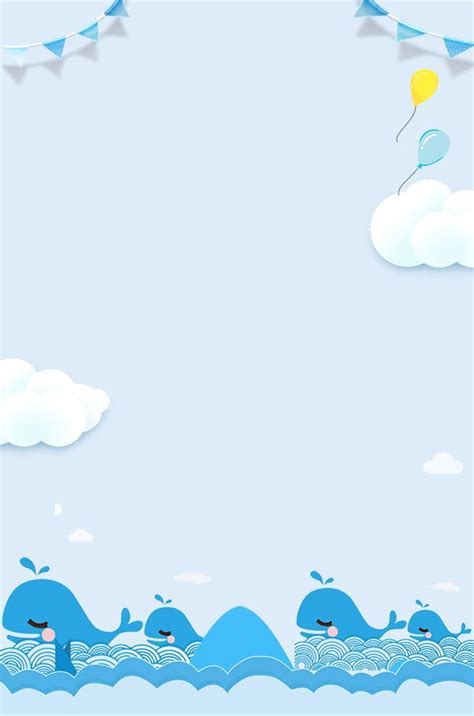 Blue Mother And Baby Fresh Ad Background Wallpaper Image For Free Download - Pngtree | Ilustrasi ...