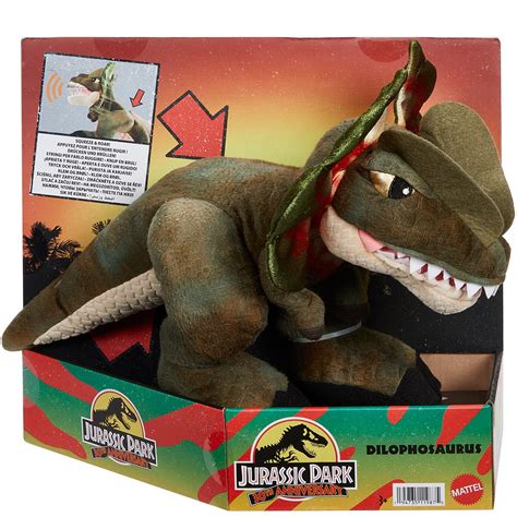 Jurassic Park Dilophosaurus 30th Anniversary Plush - REXYS REVIEWS