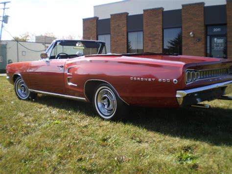 68 Dodge Coronet Convertible - Classic Dodge Coronet 1968 for sale