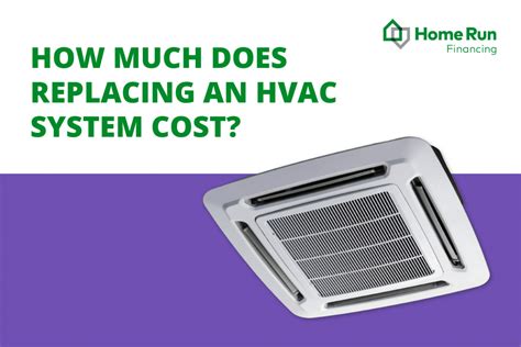 How Much Does It Cost to Replace an HVAC System? | Home Run Financing