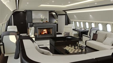 Mind Blowing Private Jet Interior Designs