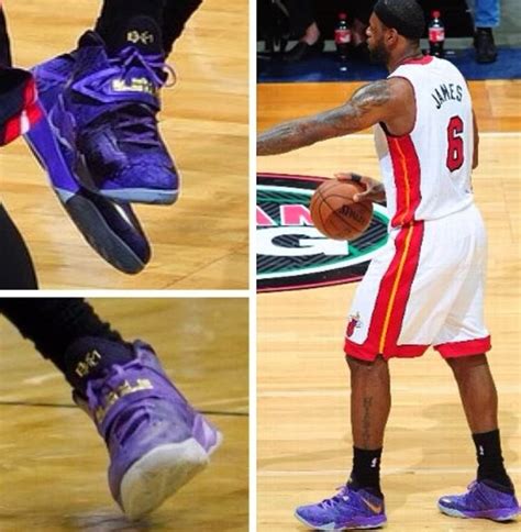 THE SNEAKER ADDICT: Lebron James Wearing Nike Zoom Lebron Soldier 7 BHM ...