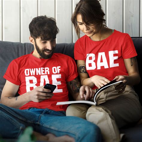 Buy Owner of Bae Couple T-Shirt - Filmy Vastra