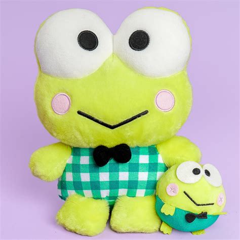 Keroppi Gingham Plushie - Medium – Blippo