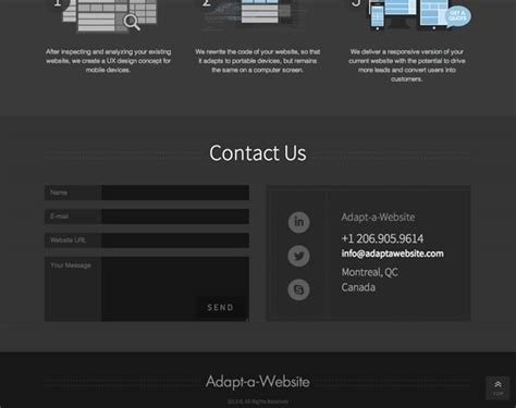 17 Inspiring Examples of Contact Pages and Forms - Web Design Ledger