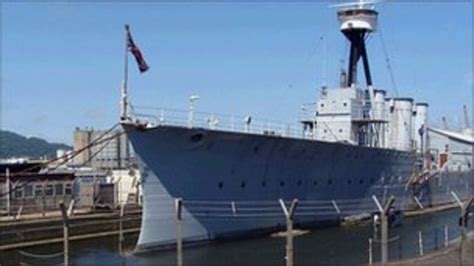 HMS Caroline options considered by Royal Navy museum - BBC News