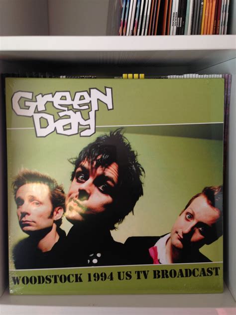 GREEN DAY LP MTV LP Woodstock 1994 US TV Broadcast