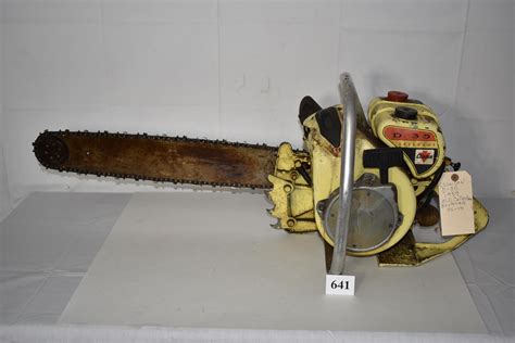 Bid Now: Vintage 1959 Clinton D-35 Chainsaw - February 6, 0123 9:30 AM EST