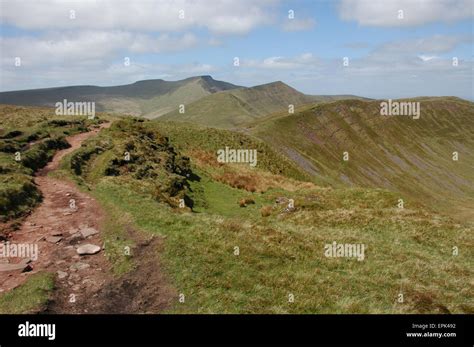 Brecon Beacons mountain range Wales Stock Photo - Alamy