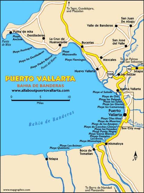 Map Of Mexico Near Puerto Vallarta – Get Map Update